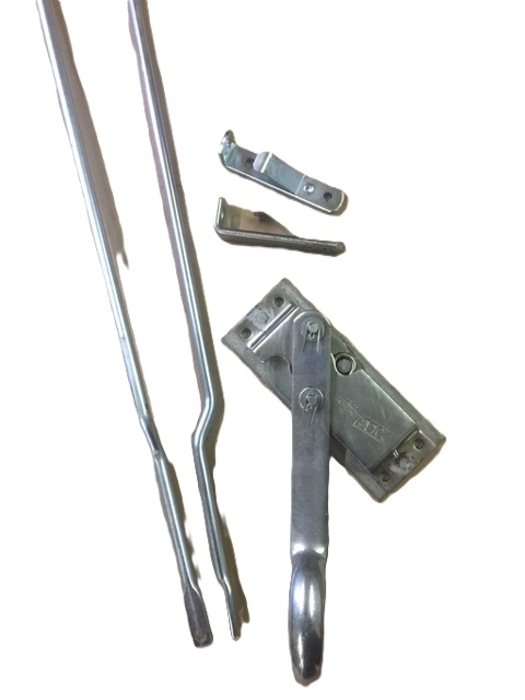 2 Point Deadlock Lock Kit 48 inch Rods Polar