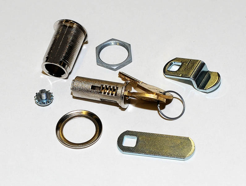 Compx National Disc Tumbler Cam Lock-1-3/16 in. Keyed 413A