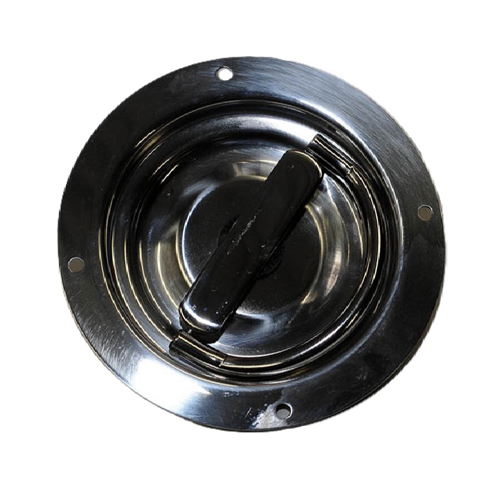 Non Locking 2 PT D-Ring Handle Large- Stainess Hansen