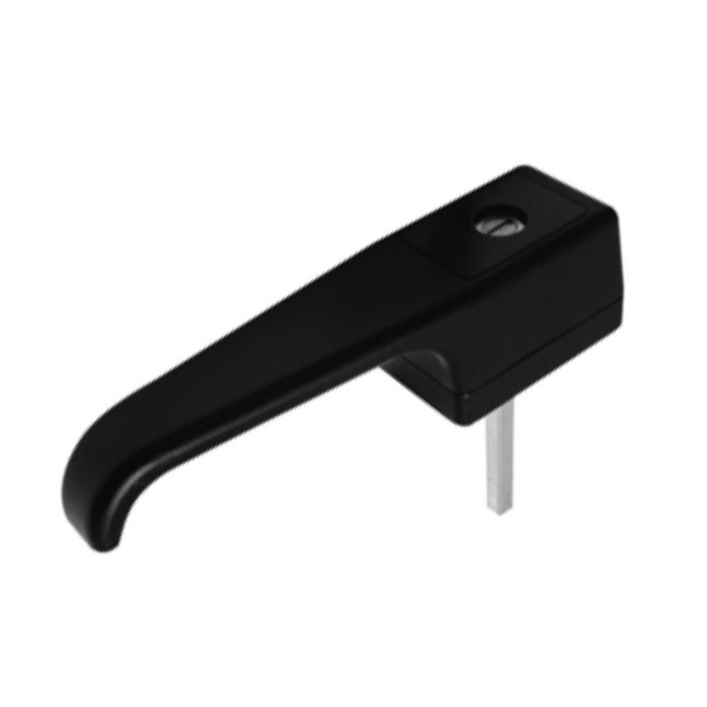 Locking L Handle-Black Powder Coat-AL Hansen