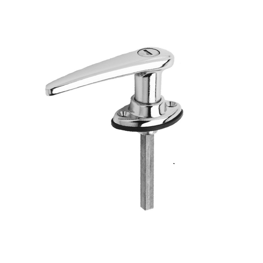Locking L Handle Chrome Key 500 Hansen