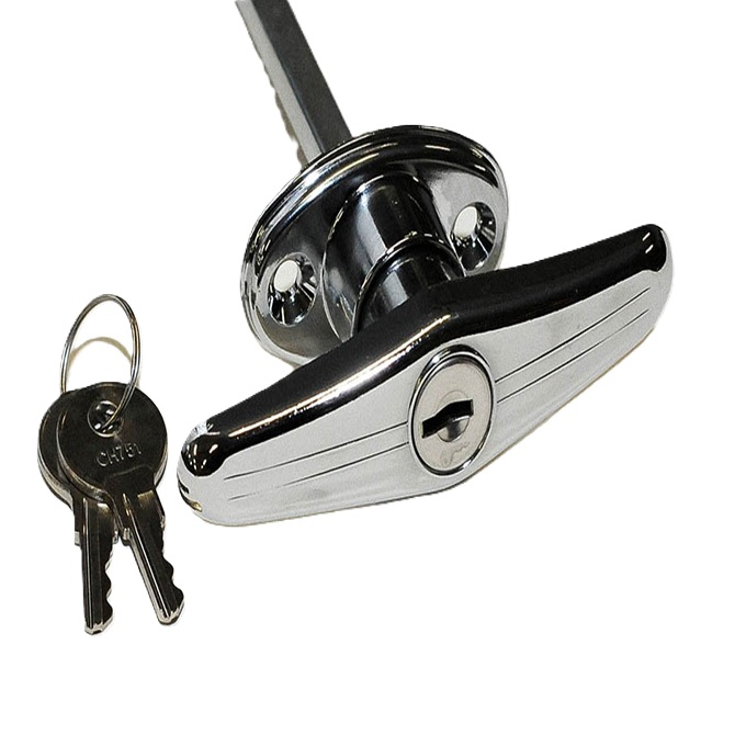 Chrome Plated Locking T Handle