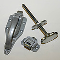 IRON LATCH, FLUSH W/INSIDE REL