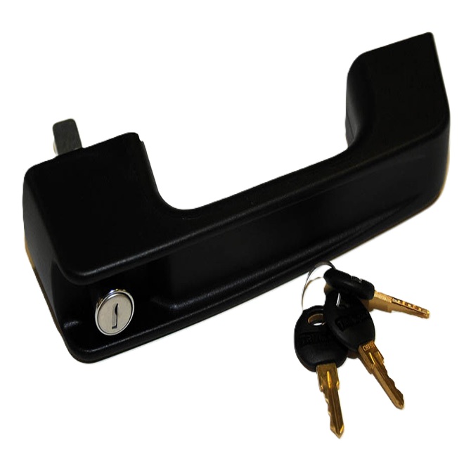 Locking Push Button Handle TriMark