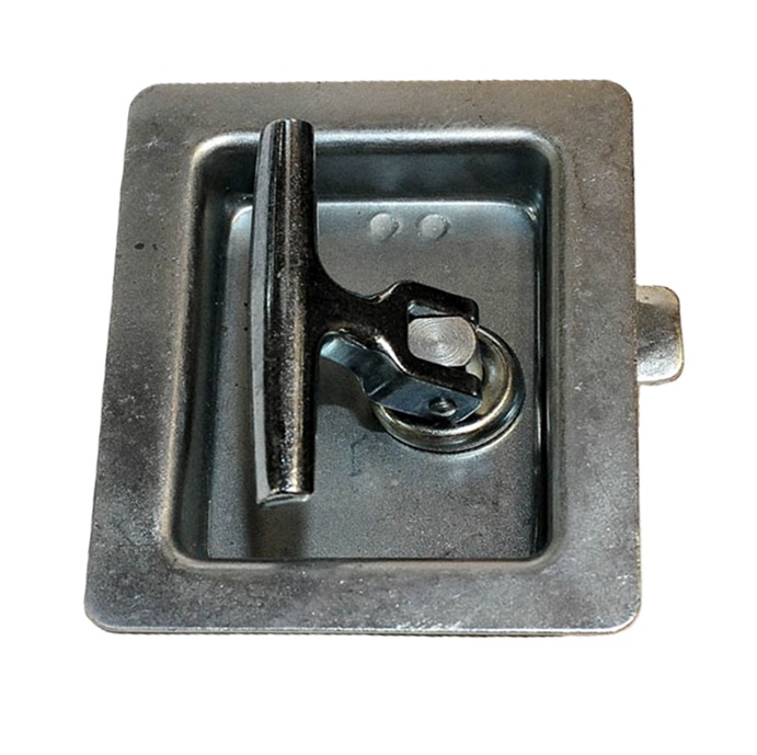 T handle Latch Dead Bolt with Fixed Cam Zinc