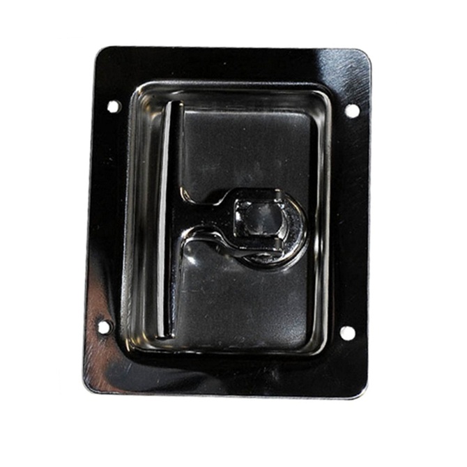 Non Locking T Handle Latch with Holes Stainless Steel