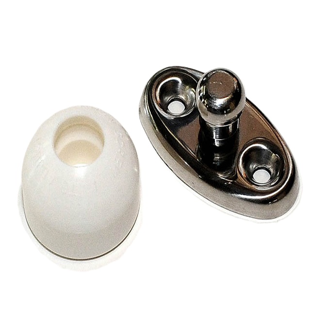 Truck and Trailer Hold Back Polished SS Hansen